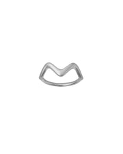 Wave Ring Small Silver