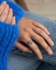 Pebbles Ring Silver - 54