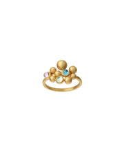 Pebbles Ring Colors / Gold - 54
