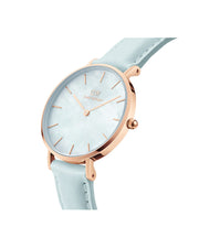 Petite Bluebell Mother of Pearl 28mm
